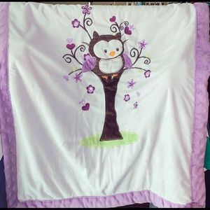 Little Miracles Owl 🦉 baby blanket.